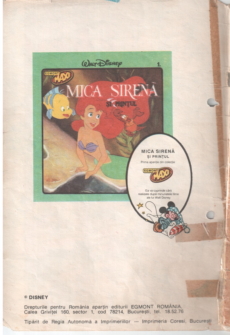 Mickey Mouse 02 / 1992 pagina 1