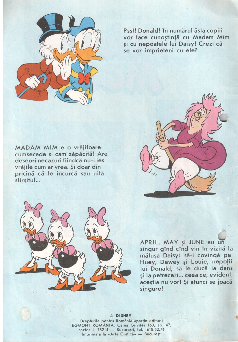 Mickey Mouse 01 / 1993 pagina 1